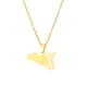 thumbnail image 1 of Collar Sonducket con Colgante Acero Inoxidable Dorado Minimalista, 1 of 6