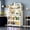 White B, variant on Wohh Kitchen Pantry Cabinet with Wheels, 65.2" Tall Storage Cabinet with Double Doors and Shelves, Metal & PC Microwave Stand Organizer, Freestanding Utility Cupboard for Dining Room