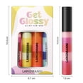 thumbnail image 3 of QunYou Lip Makeup Layered Lip Oil Hot Selling Colorful Colors Layered Lip Gloss Set 9mlx4, 3 of 9