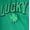 Dublin Lucky | Crisp Clover Heather, variant on Saint Patrick's Day Men's Dublin Lucky Graphic Fleece Hoodie from Way to Celebrate, Sizes S-3XL
