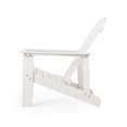 thumbnail image 3 of Pouseayar Classic Outdoor Wood Adirondack Chair Garden Lounge Chair，White, 3 of 7