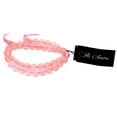 thumbnail image 2 of Mi Amore Beaded Stretch Opaque Fashion-Bracelet Set Pink, 2 of 2