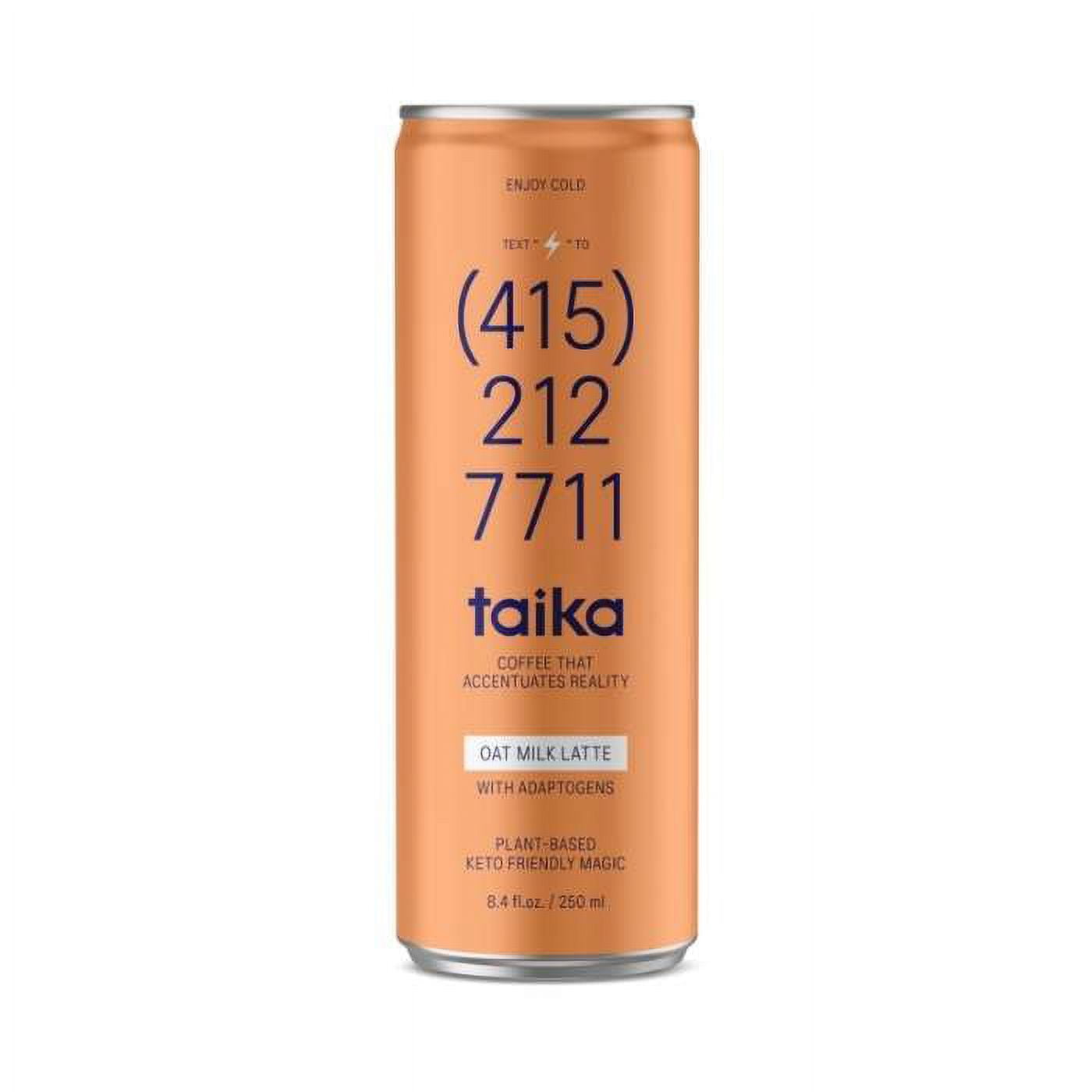 Taika Macadamia Latte 8.4 Ounces Pack Of 12 Walmart