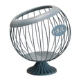thumbnail image 3 of DimyFew Coffee Pod Holder Iron Modern Sturdy Storage Basket Espresso Capsule Organizer Container Durability Material Suitable for Kitchen Hotel Home Blue, 3 of 8
