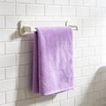 thumbnail image 4 of Roiihwy Purple Towel and Bath Towel Set Thickened Fleece Lined, Soft Breathable Absorbent Bath Towel Set for Home Bathroom, 4 of 6