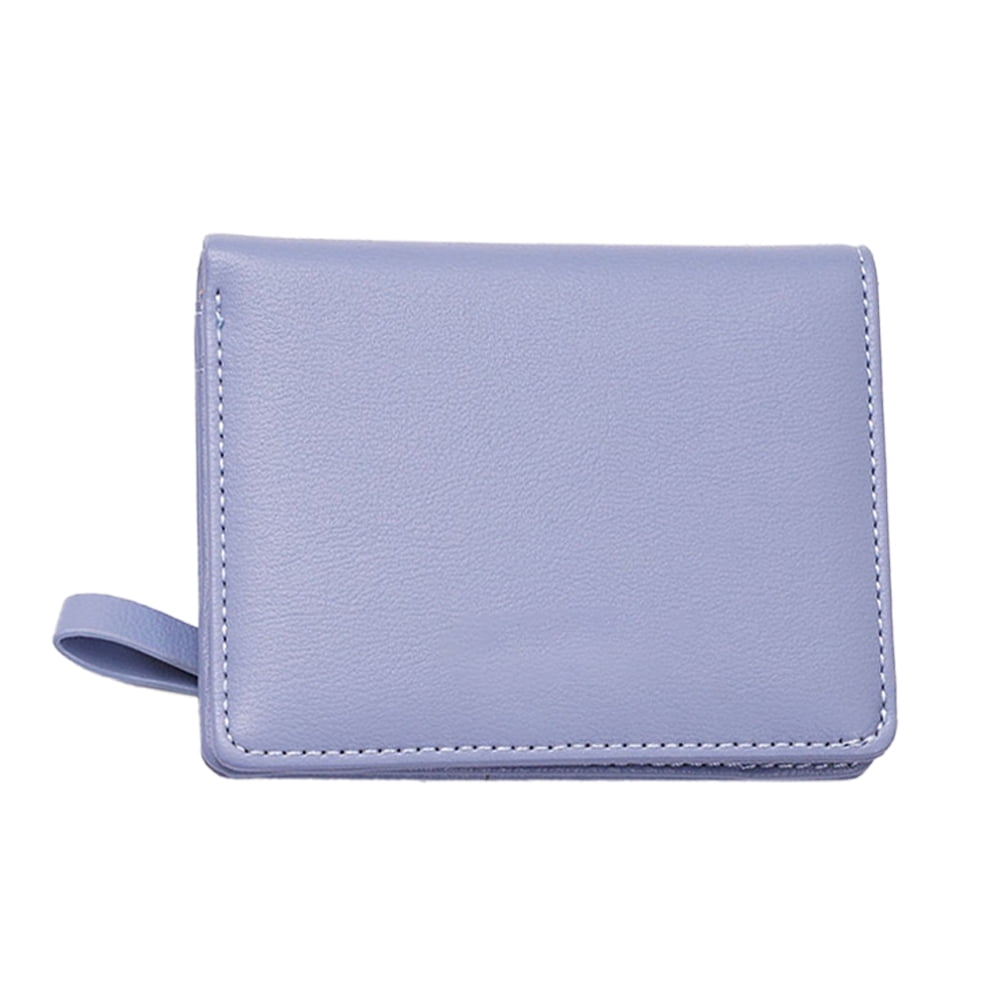 Small Wallets for Women Slim Wallet for Women With Coin Purse and Credit  Card Holder. RFID Wallet Women Vegan Leather Wallet lavender Mini 