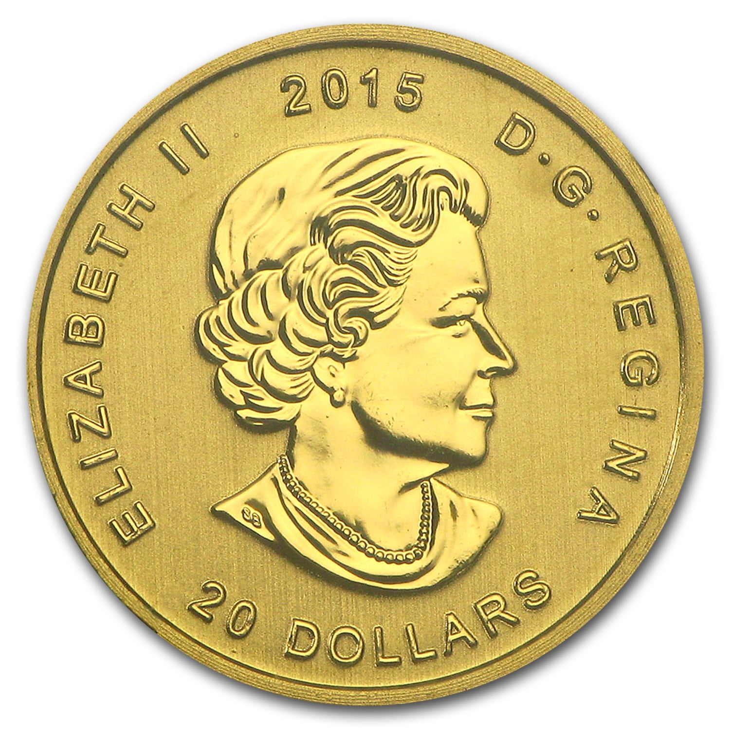 2015 Royal Canadian Mint 1//10 oz .99999 Fine Gold Howling Wolf in Assay Card