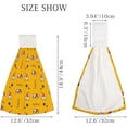 thumbnail image 3 of Hanging Towels 1 Pcs, Dish Towels Cute Dog Playing Absorbent Hand Towels with Hanging Loop Washcloth for Bathroom Kitchen, 3 of 6