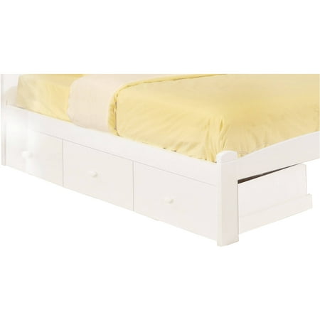 Venetian Worldwide Caren Under Bed Storage Drawers White Set Of