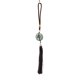 thumbnail image 5 of Llavero con borlas Bling Bling con cuentas de porcelana peso ligero, 5 of 12