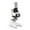 White, variant on Amdohai High Definition 100/400/1200 Times Adjustable Microscope Toys Kit with LEDs Fill Light Biological Science Experiment Equipment Machine Tool for 2 * AA Cell Powered Operated Children Kids Edu