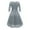 Style 2-Grey, variant on Eashery Black Dress Womens Summer Cotton Backless Long Dresses Purple Large