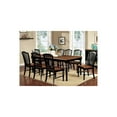thumbnail image 2 of 9 Piece Dining Table Set in Black and Antique Oak Finish, 2 of 5