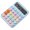 Blue, variant on Portable Clear Calculator with Big Buttons, 10-Digit LCD Display for Daily & School Tasks (114 chars)