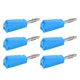 thumbnail image 2 of 20 piezas conector Banana 4mm/0,16 pulgadas baja pérdida de señal de transmisión corriente estable compacto conector eléctrico conveniente azul, 2 of 9