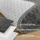 thumbnail image 4 of Alfombra Merelax, 244 x 305 cm, suave felpa, color carbón, 4 of 7