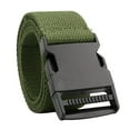 thumbnail image 4 of Cinturón de lona Hugo para Hombre y Mujer Con hebilla de liberación rápida verde, 4 of 7