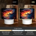 thumbnail image 3 of Fotbe Sunset Surfing Silhouette Pattern Acrylic Night Light Gift with 3 Color ModesTouch-Sensitive LED Lamp Perfect Gift for Mother's Day, Birthday, or Christmas, 3 of 9