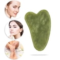 thumbnail image 5 of Rodillo de Jade y juego de Gua Sha, rodillo de masaje, tablero Guasha, cabezales dobles, masajeador de rodillo de belleza Jade StoneJade, 5 of 5