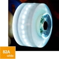 thumbnail image 2 of Roues Lumineuses Lumineuses pour Patins à Roulettes Quad avec Roulements de Banque Installés, Lot de 4 - Roues Pop pour Patins à Roulettes Quad 32 mm x 58 mm (Blanc), 2 of 7