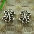 thumbnail image 2 of K-KED 450 Pcs Tibetan Silver Flower Connectors 12X9MM S3928 DIY Delicate Jewelry Making, 2 of 5