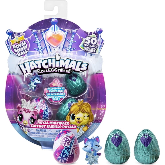 Hatchimals, CollEGGtibles de 4 Hatchimals e acessorios, +5 a Hatchimals Hatchimals