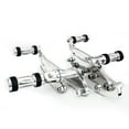thumbnail image 2 of Silver Forward Controls Footpegs for Kawasaki Vulcan 800 VN800 Classic Drifter 1995-2006, 2 of 5