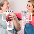 thumbnail image 3 of Gifts for Mom from Daughter, Son - Mom Birthday Gifts, Birthday Gifts for Mom Wife - Mothers Day Gifts for Mom, New Mom Gifts for Women - 40 oz Stainless Steel Tumbler with Handle and Straw, 3 of 6
