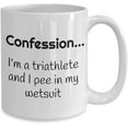 thumbnail image 2 of Coffee Mug for Triathlete, Triathlothlete Coach Gifts, Swim Bike Ruthletic Coaching Gifts, Funny Triathlon Birthday Present, 2 of 2