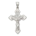 thumbnail image 1 of Sterling Silver Polished INRI Crucifix Pendant, 1 of 2