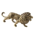 thumbnail image 5 of Brass Figurines Lions Statues Shelf Decors Accent Lions Decorative Objects Tabletop Centerpieces for Home Decors, 5 of 8