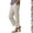 11# Khaki, variant on Women's Striped Print Pants Button-Down Slit Pants High Waisted Straight Leg Stripe Trousers Drawstring Lightweight Pant Black XXL