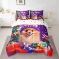 thumbnail image 2 of Manfei Pet Dog Lovers 7-Piece Twin Bedding Sets,Kids Christmas Gifts Bedding Comforter Set,Kawaii Puppy Dogs Sheet Sets For Kids,Super Cozy Room Decor Reversible, 2 of 8
