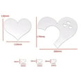 thumbnail image 5 of Cute 3D Mirror-Surface Wall Sticker Heart Shape DIY Art Mural Home Decoration Wall Orment Waterproof, 5 of 7