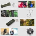 thumbnail image 2 of Red Camping Survival Kit: Lightweight, Durable Multi-Tool Set for Outdoor Adventures – Includes Self-Defense Gear & Travel Essentials for Safe, Comfortable Camping Trips, 2 of 6
