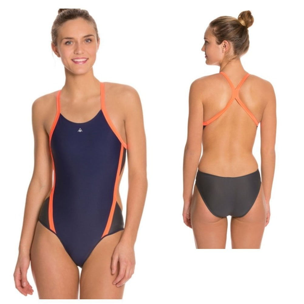 ladies navy swimsuit