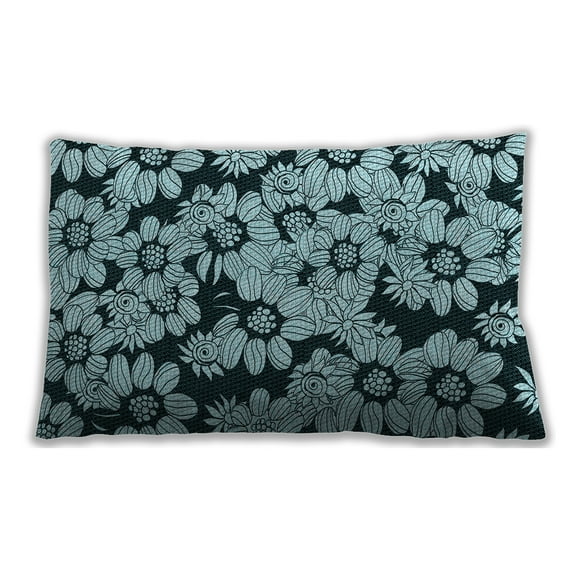 Ahgly Company Indoor Rectangular Contemporary Lumbar Throw Pillow, 13 inch by 19 inch