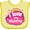 Banana and Yellow, variant on Inktastic I Love My Mommy Girls Girls Baby Bib