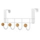 thumbnail image 1 of Perchero para colgar toallas en la puerta, ganchos para puerta trasera, ganchos chinos para puerta trasera, colgador para puerta trasera, tecnología innovadora, 1 of 8
