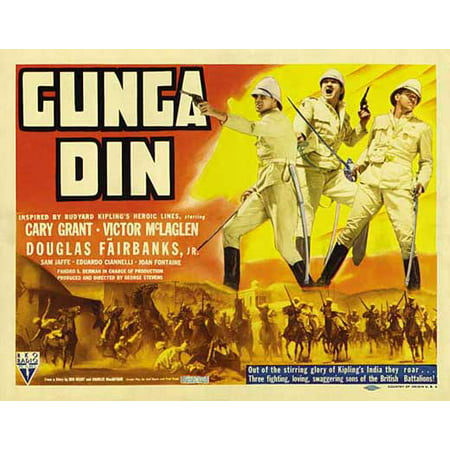 Gunga Din POSTER (22x28) (1939) (Half Sheet Style A)