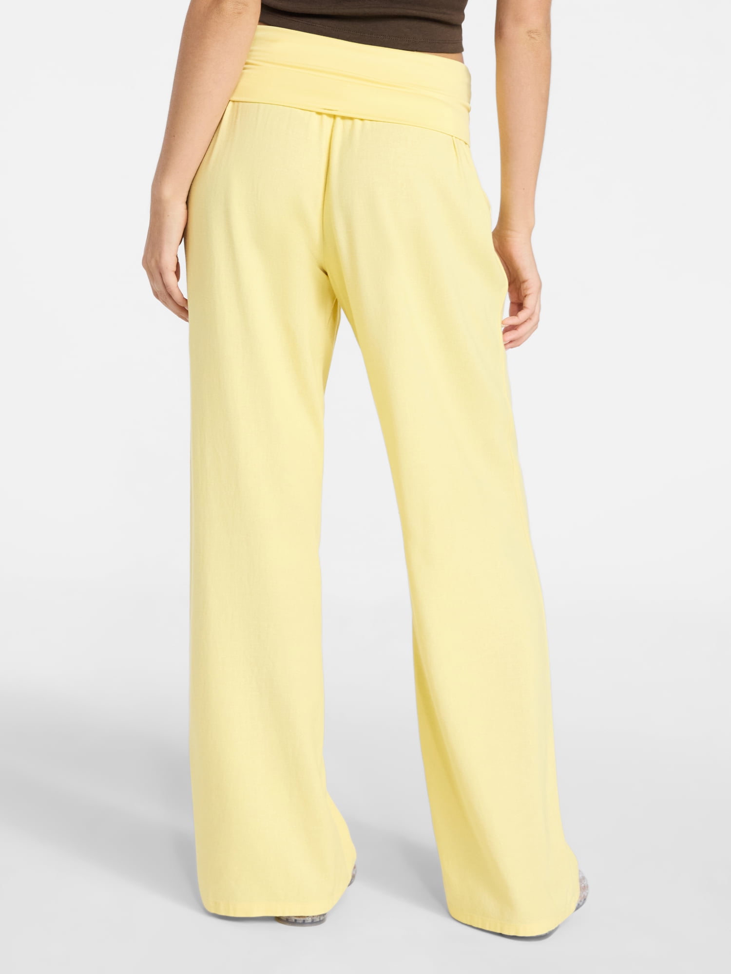 No Boundaries Foldover Beach Pants, 29.5'' inseam, Women's XXS-XXL