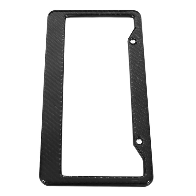 Number Plate Frame, License Plate Frame Universal Texture Wear Dry Carbon Fiber For Cars