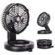 thumbnail image 2 of Ventilador portátil RUNTOP recargable con luz LED y gancho de 7 pulgadas, 2 of 3