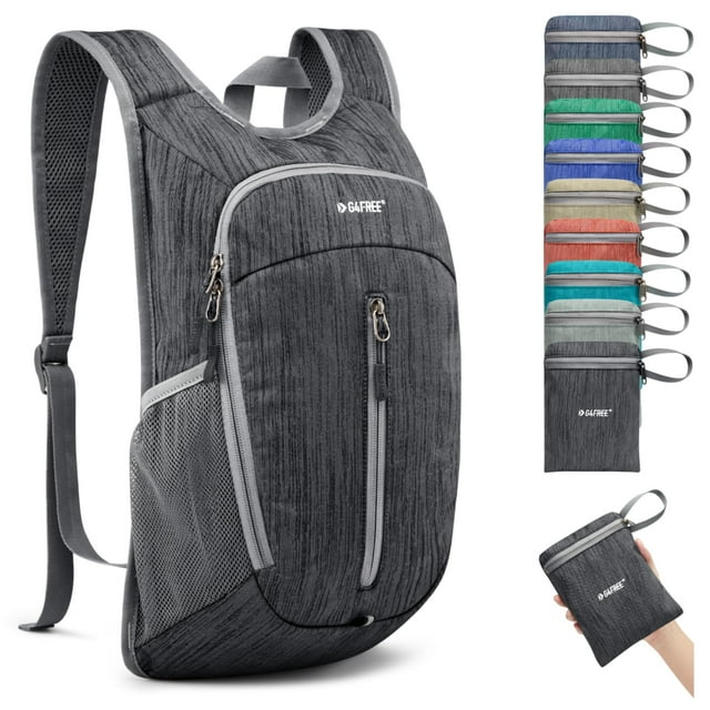Mochila de Senderismo G4Free 10L Ligera, Plegable e Impermeable
