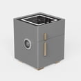 thumbnail image 4 of KPIBEST Smart Nightstands with Wireless Charging, USB Port, LED Lights and Speaker, 4 of 15