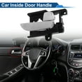 thumbnail image 3 of Mango de puerta interior del lado del pasajero delantero y del lado del pasajero trasero derecho para Hyundai Elantra 2007-2008, mango de puerta interior No. 826200Q000, negro cromo, 1 pieza, 3 of 6