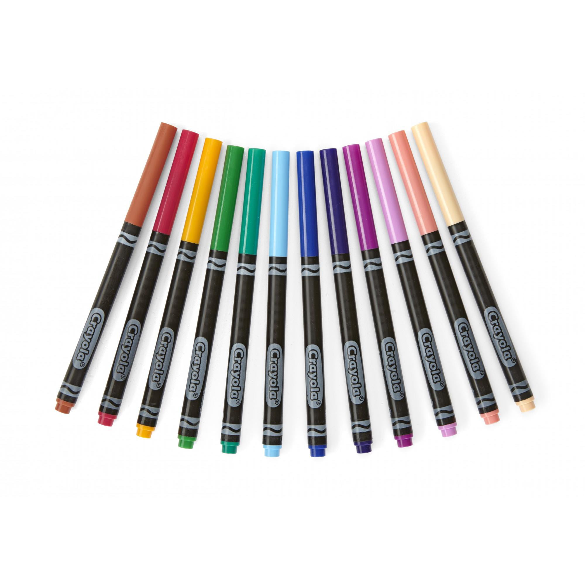 Crayola Adult Coloring Book + 40 Fine Line Marker Set for $5.72