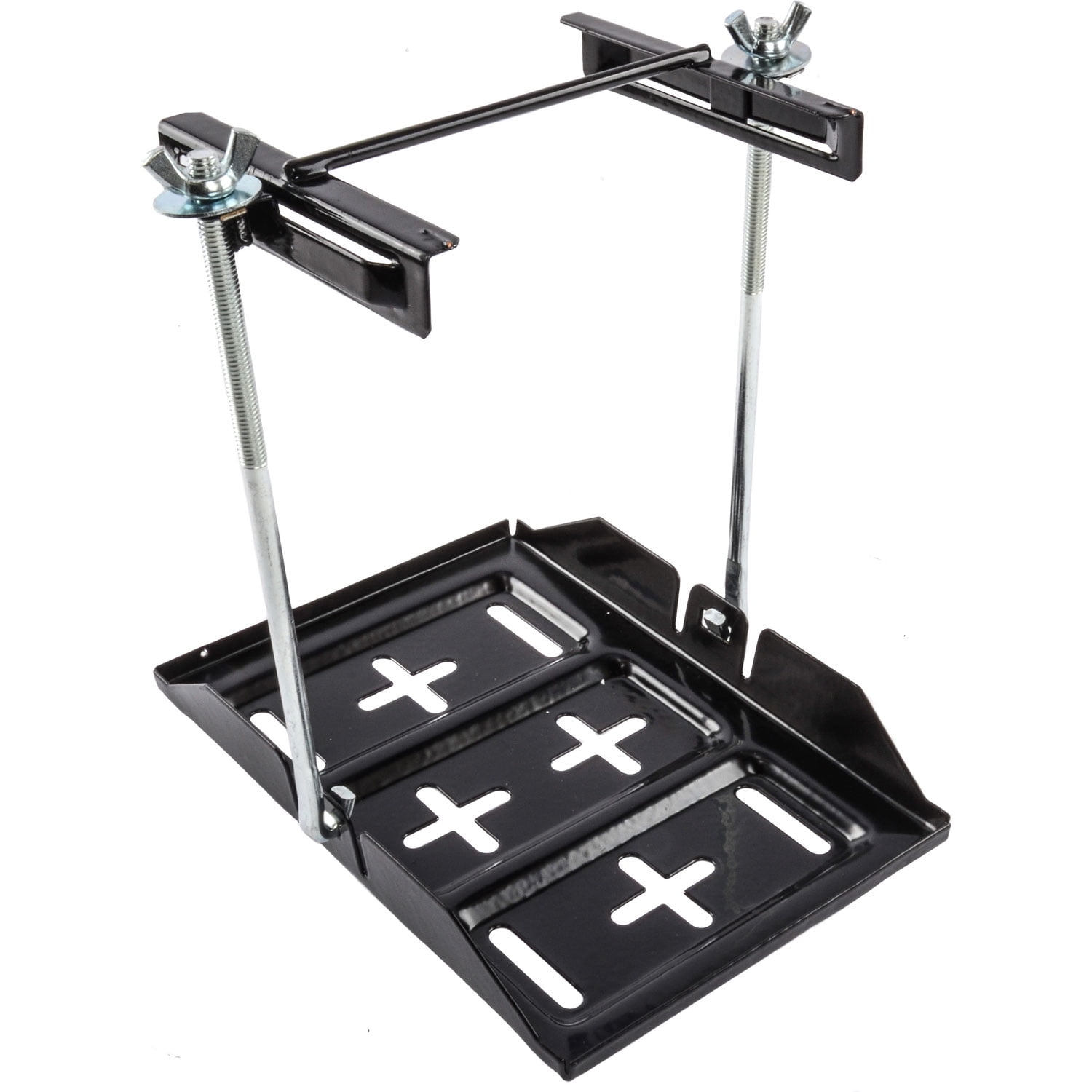 JEGS 10215 Steel Battery Tray Kit