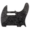 thumbnail image 2 of STARTIST Exquis DIY PVC Guitares Électriques Plaque de Protection 10 Trous Noir, 2 of 9