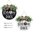 thumbnail image 2 of Kearding Letrero de bienvenida para puerta, colgador de madera para casa, granja, Hotel, Bar, decoración colgante, guirnalda, placa, adornos, Kits de decoración para fiestas Negro, 2 of 6